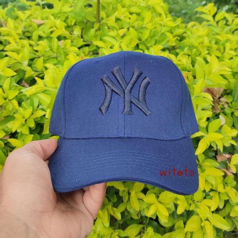 GORRA YANKEES AZUL OSCURO LOGO AZUL OSCURO